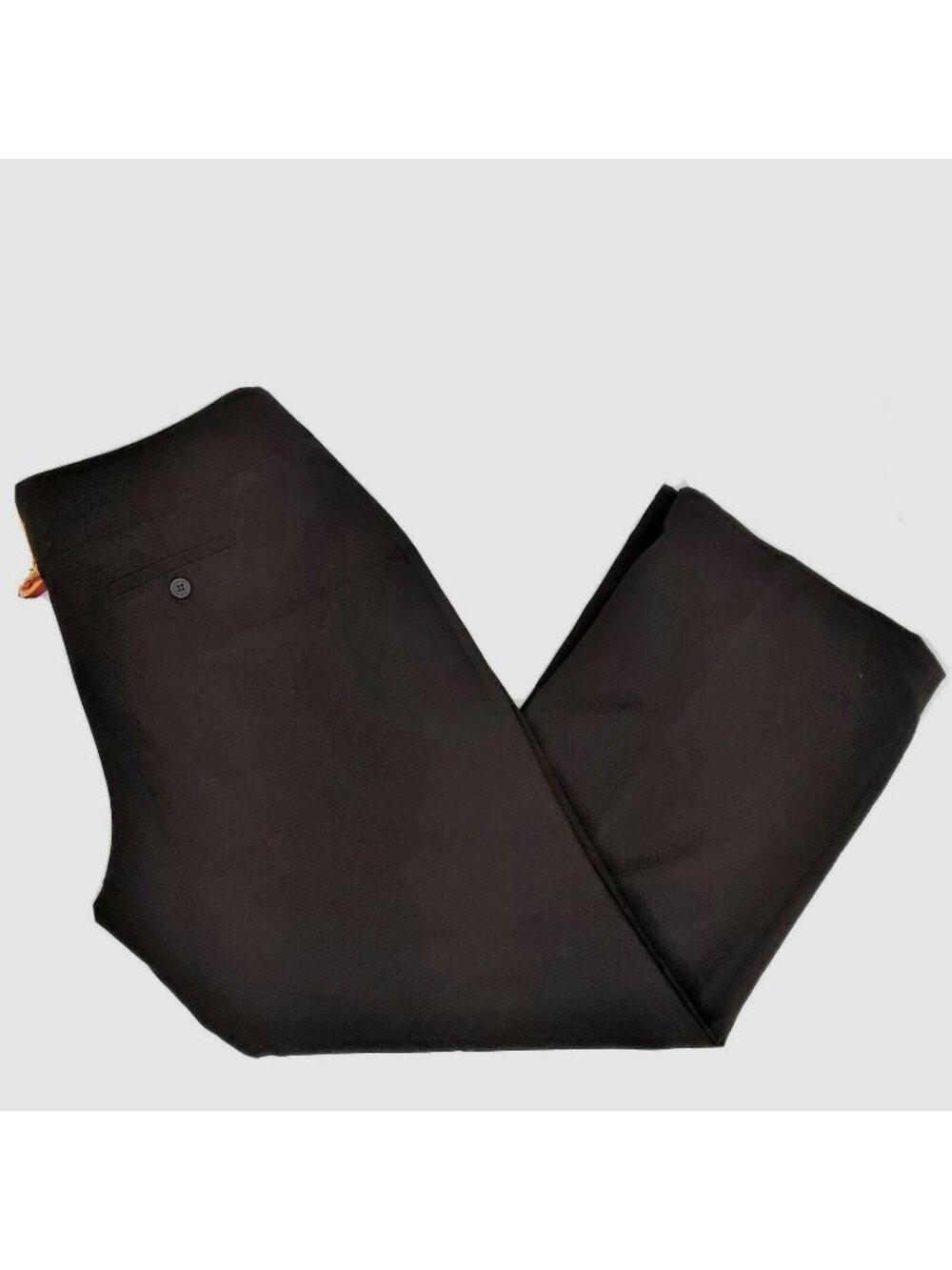 Ruby Road Dark Brown Dress Pant Trousers Proportioned Short Size 12 P Flat Front